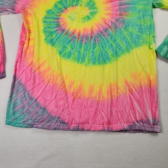 The Original Santa Cruz Tie-Dye Skateboard Shirt Medium Long Sleeve T-Shirt - Picture 5 of 10
